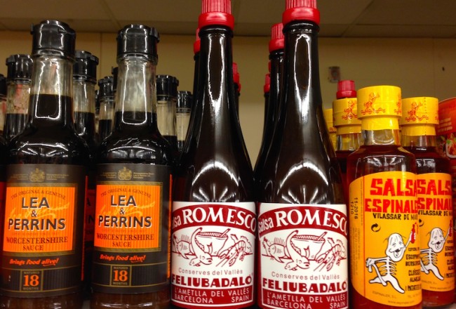 Tracklements & sauces in Barcelona