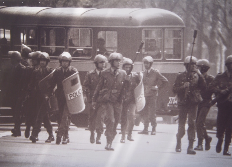 Grises en Gran de Gràcia, Barcelona