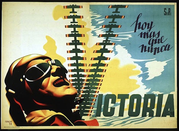 Republican Air Force poster from the Spanish Civil War