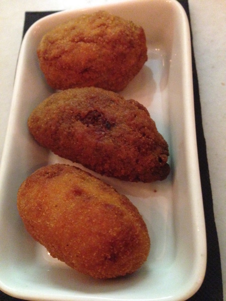 Croquettes at Can Codina, Barcelona