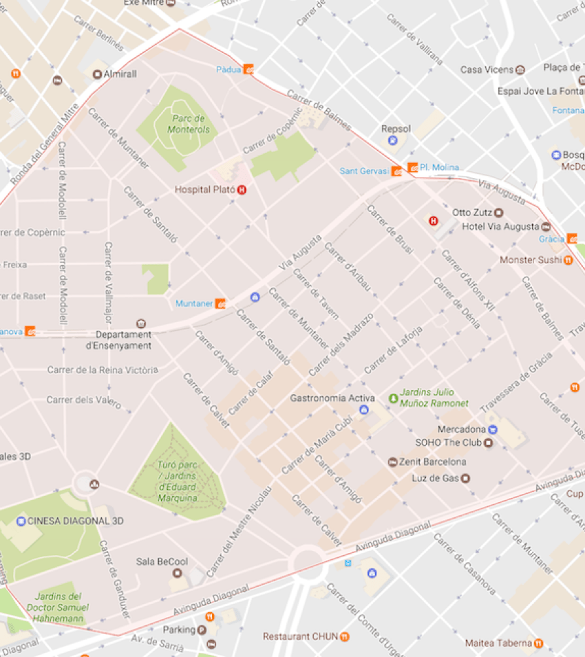 Sant Gervasi–Galvany