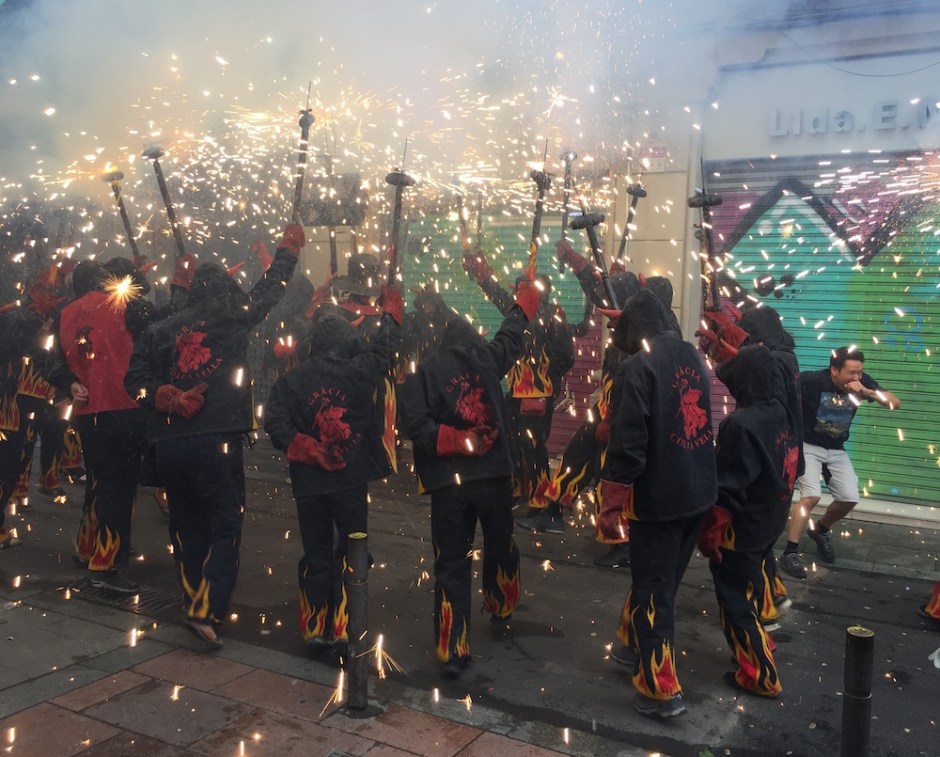 Correfoc, agost 15, Gràcia,2019