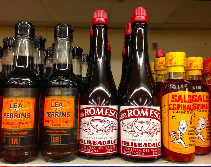 Tracklements & sauces in Barcelona