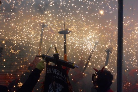 Correfoc, Gràcia, Barcelona, 2014